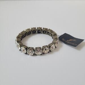 G By Gennaro Crystal Stretch Bracelet NWT Jewelry Accessories